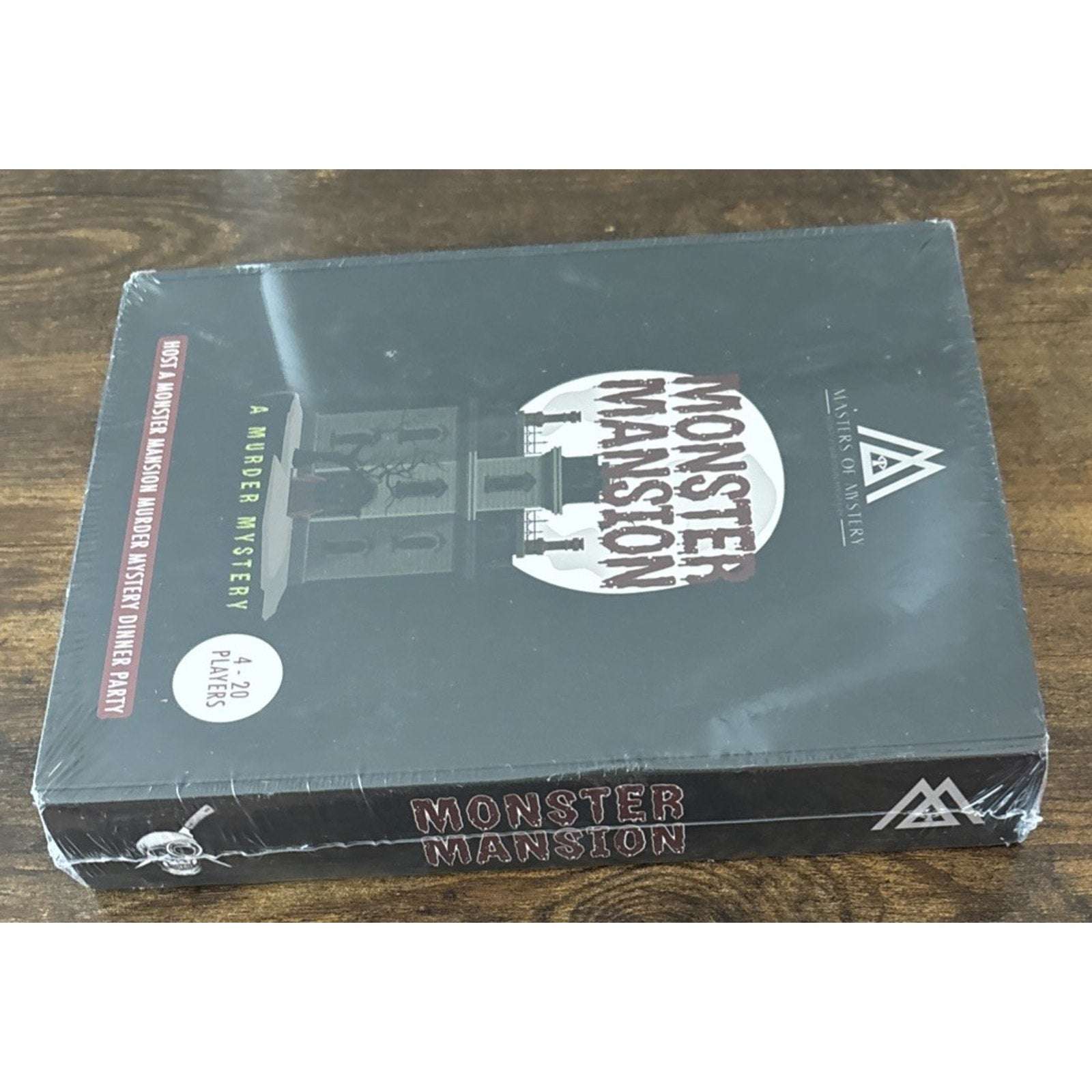 Masters of Misery Monster Mansion Murder Mystery Dinner Party Game 4-20 Players
