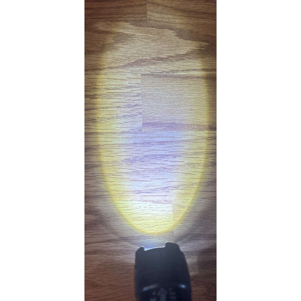 USB Rechargeable LED Tactical Flashlight Bright 2200 Lumens with Zoom, LCD Displ