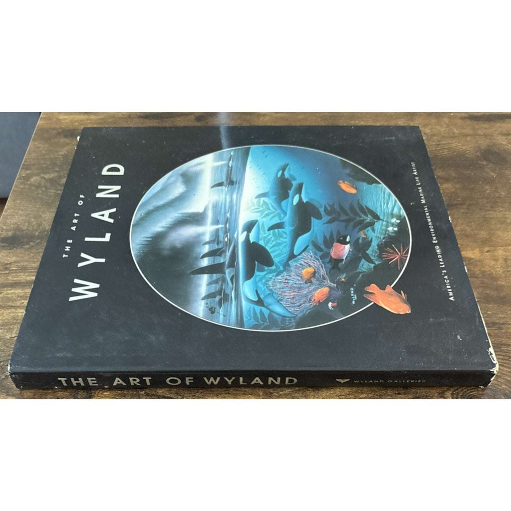 The Art of Wyland by Wyland Signed 1992 First Edition Hardcover w/ DJ Art Book