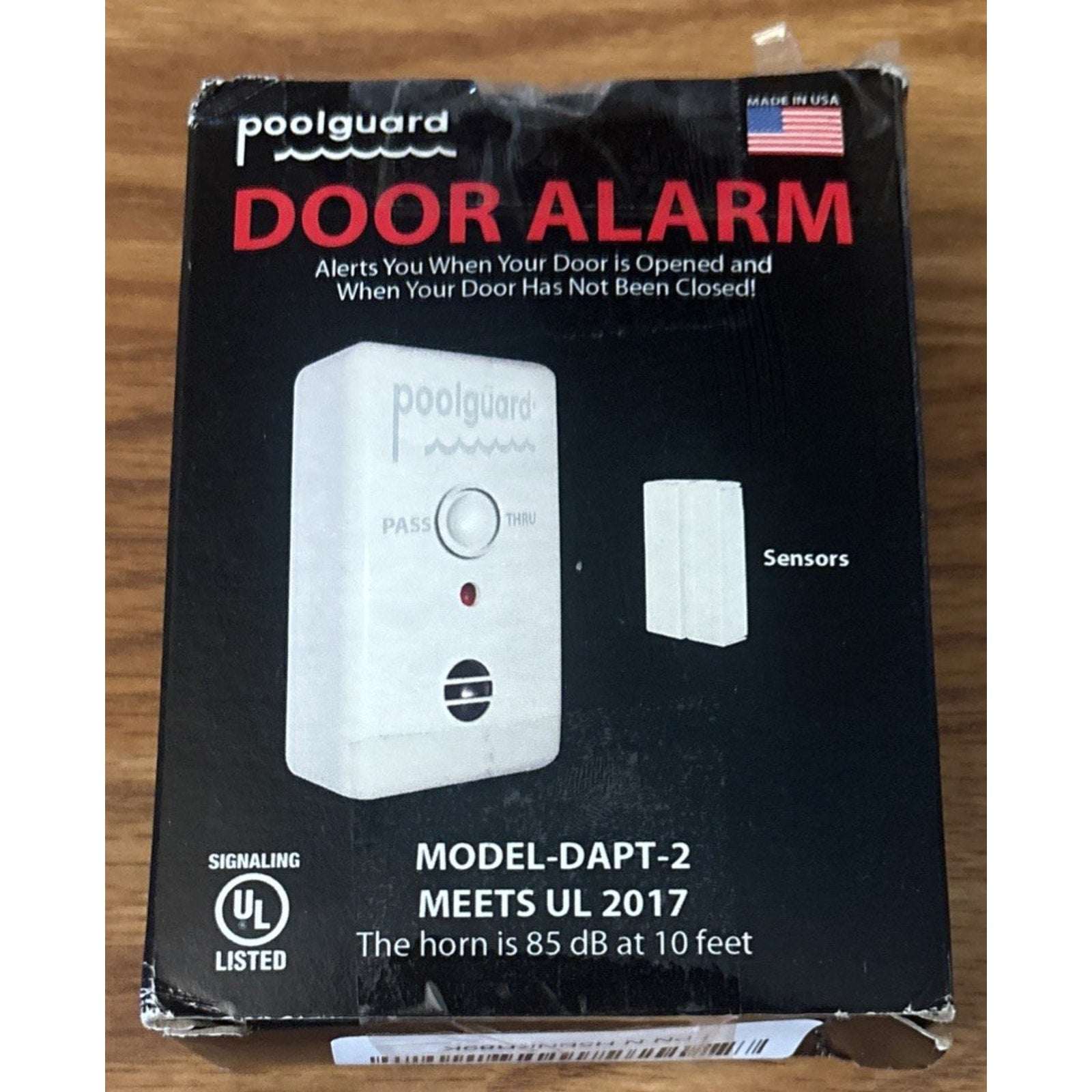 Poolguard DAPT-2 Swimming Pool Child Safety Door Alarm for House UL 2017