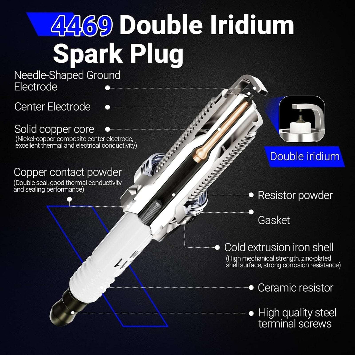 8x Ignition Coil UF551 & Iridium Spark Plug Set For Nissan Titan Armada 5.6L V8
