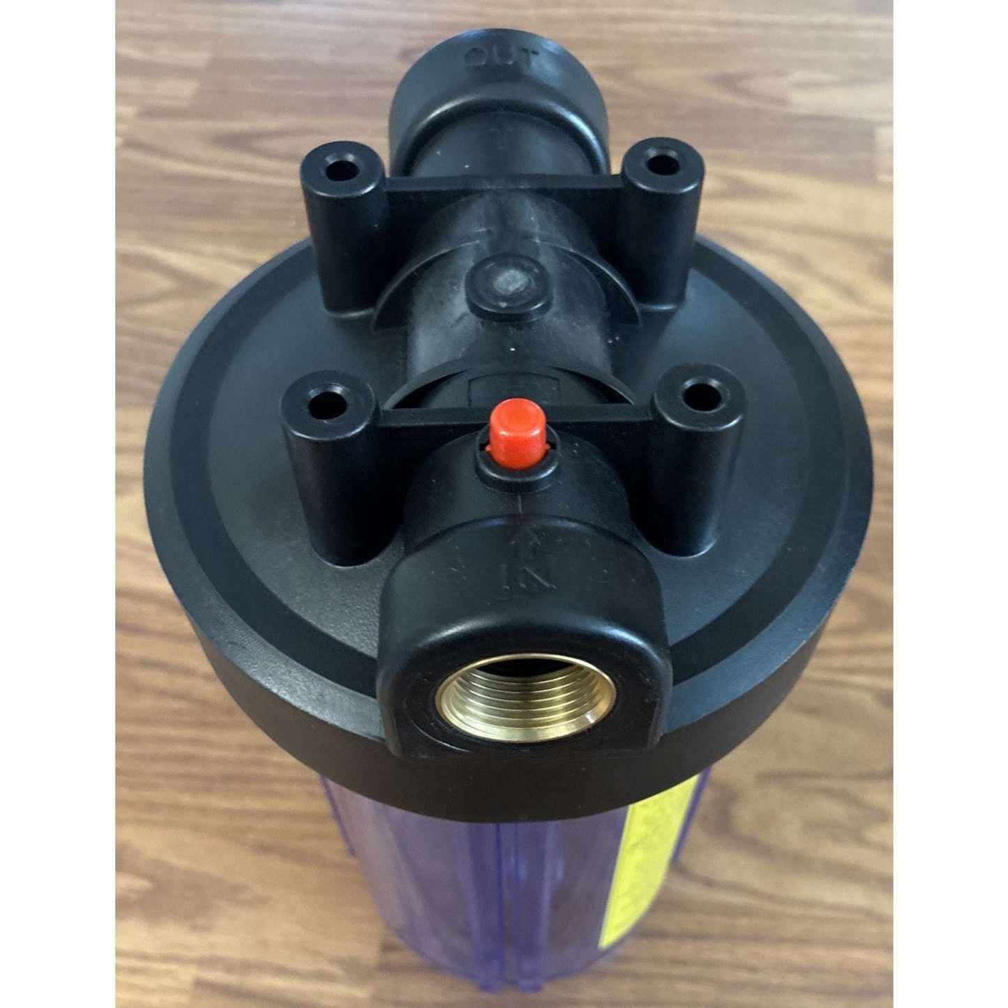 Geekpure 10 Inch Whole House Water Filter Housing 1"NPT Fit 4.5" x 10" Filters