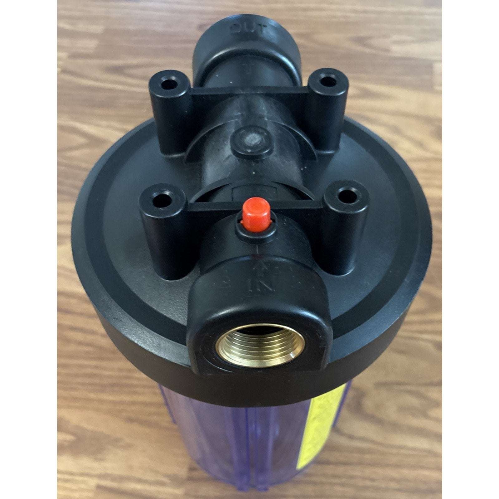 Geekpure 10 Inch Whole House Water Filter Housing 1"NPT Fit 4.5" x 10" Filters