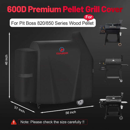 Comnova Grill Cover for Pit Boss 820-850 Z Grill 700 Premium Wood Pellet Smoker