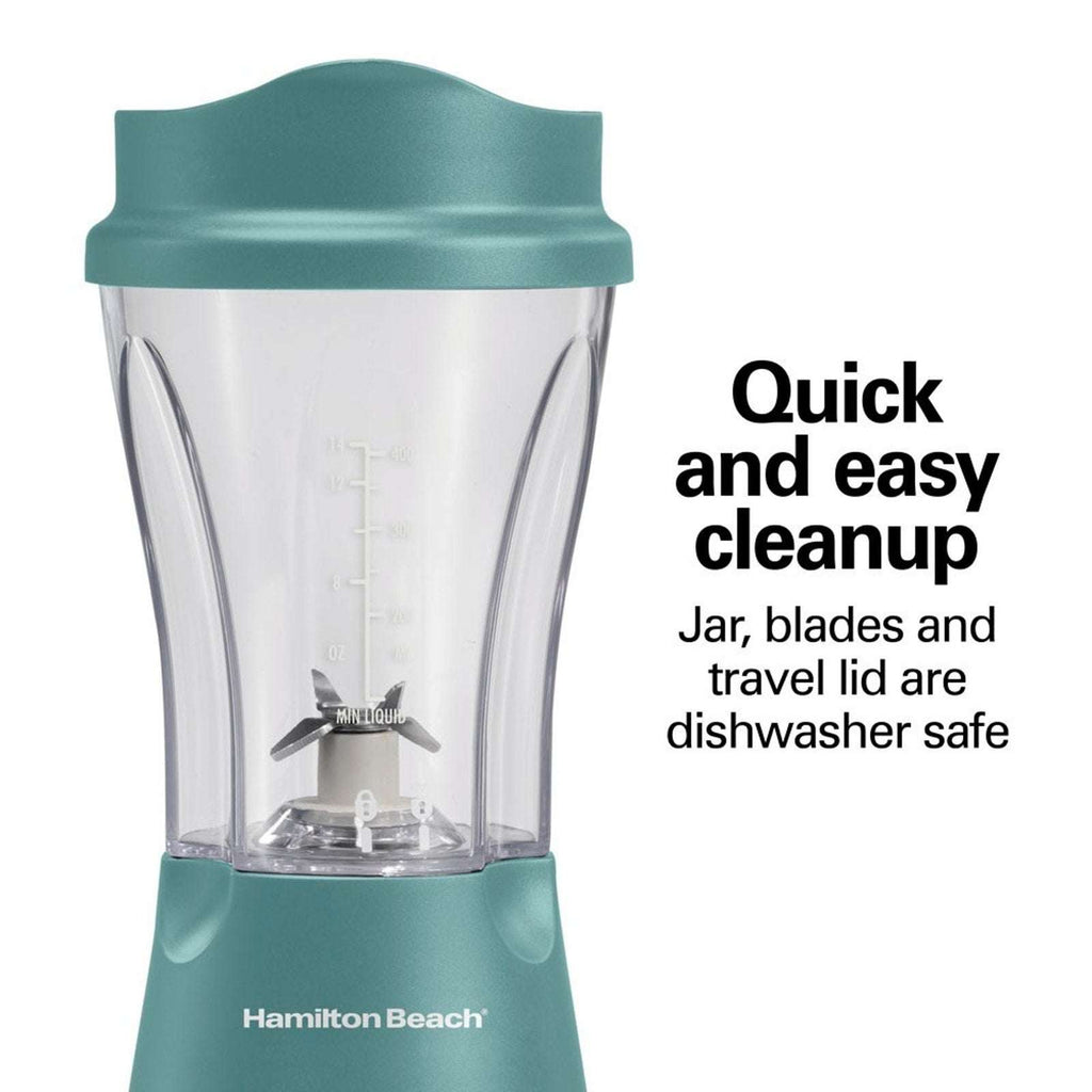Hamilton Beach Personal Blender With Travel Lid Green 51201 Corded 300W NEW-OB