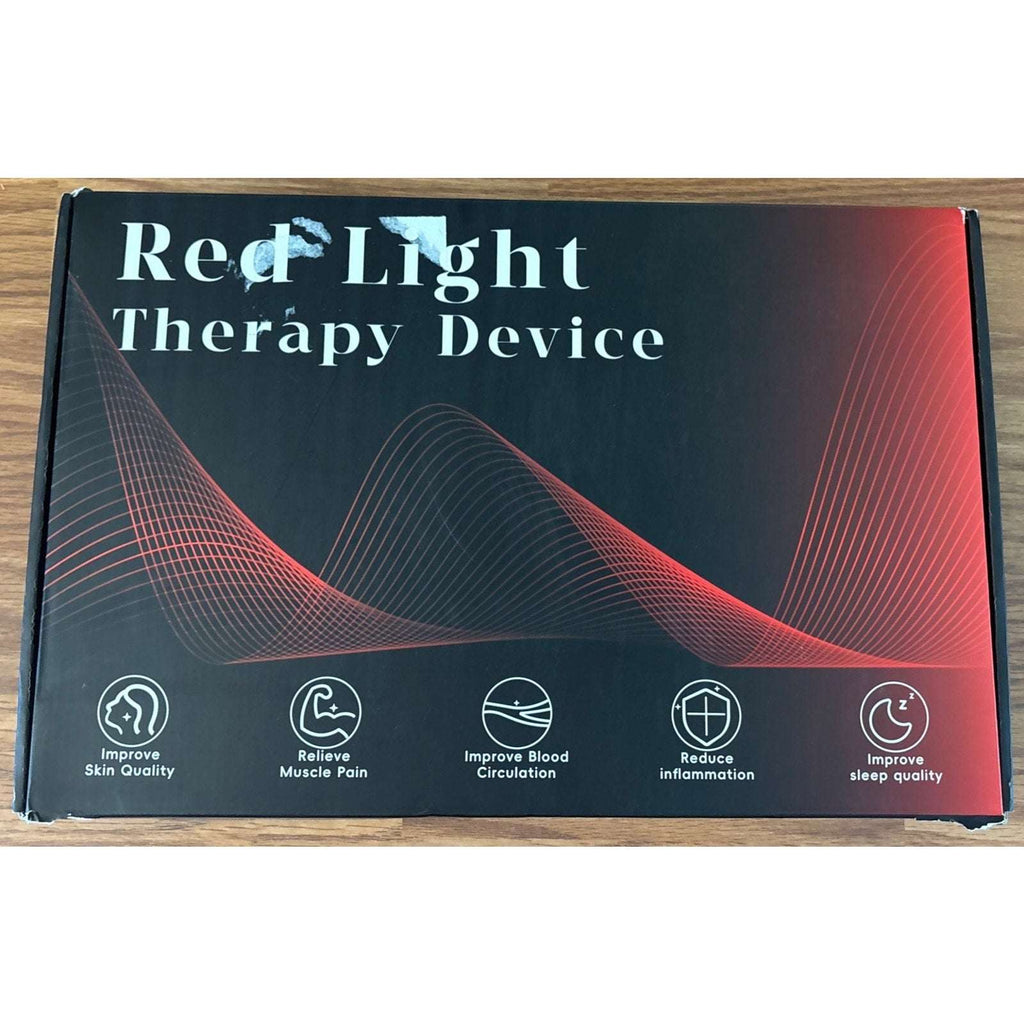 SAVILER Red Light Therapy Panel w/ Stand 160 LED 660nm 850nm Near Infrared READ!