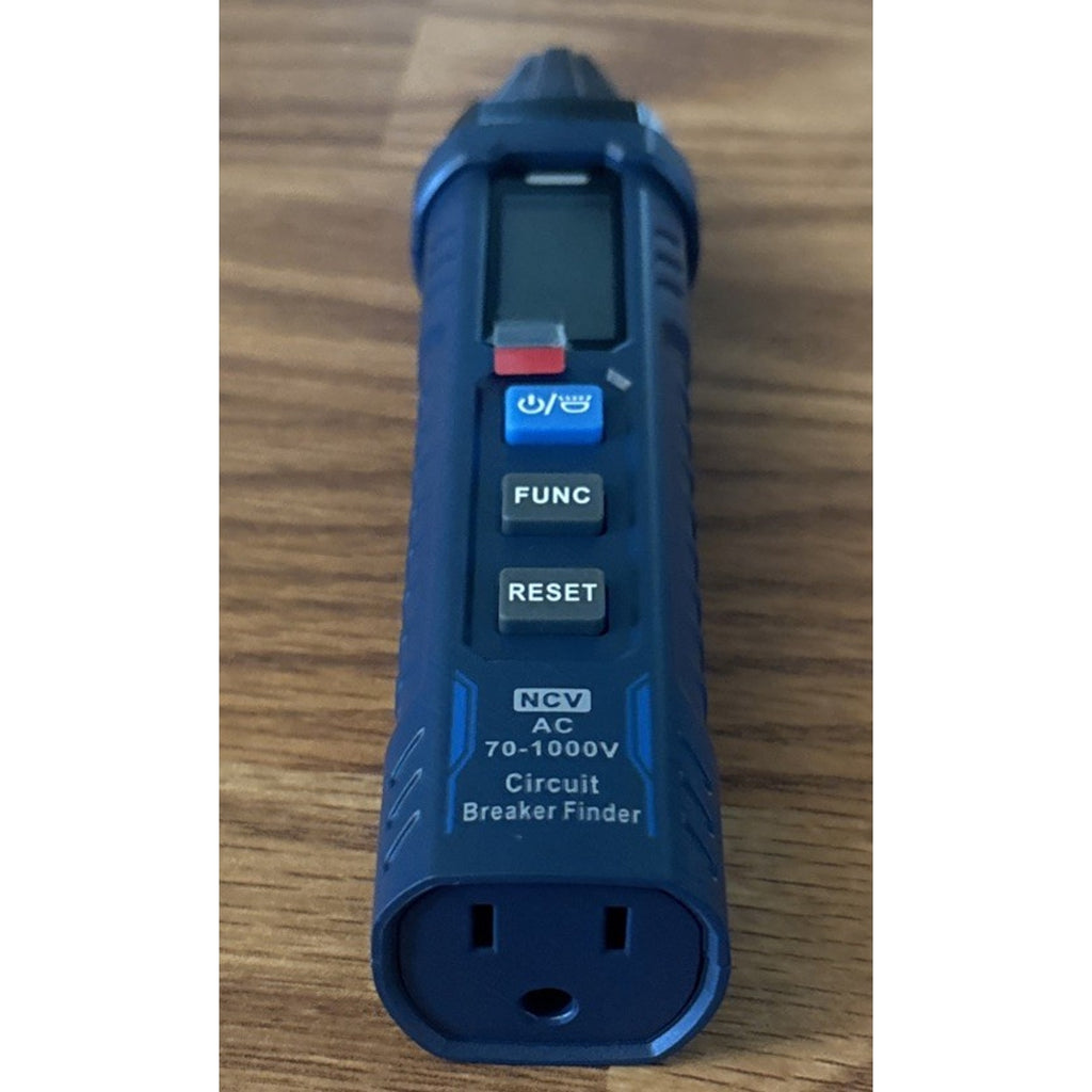 VENLAB Circuit Breaker Finder w/ LCD Display GFCI Outlet Tester 90-130V AC Circu
