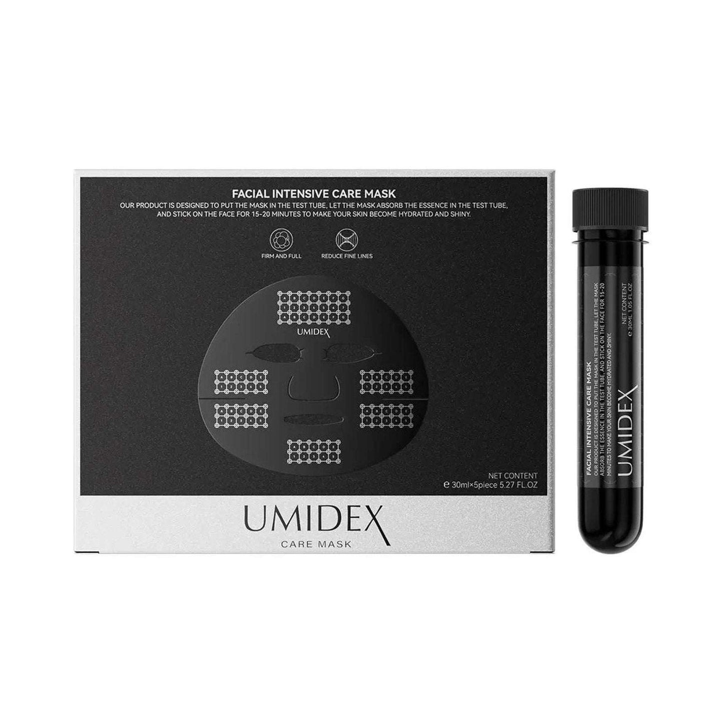 UMIDEX Intensive Care Facial Mask Hydrolyzed Collagen + Hyaluronic Acid 5PCx30ml