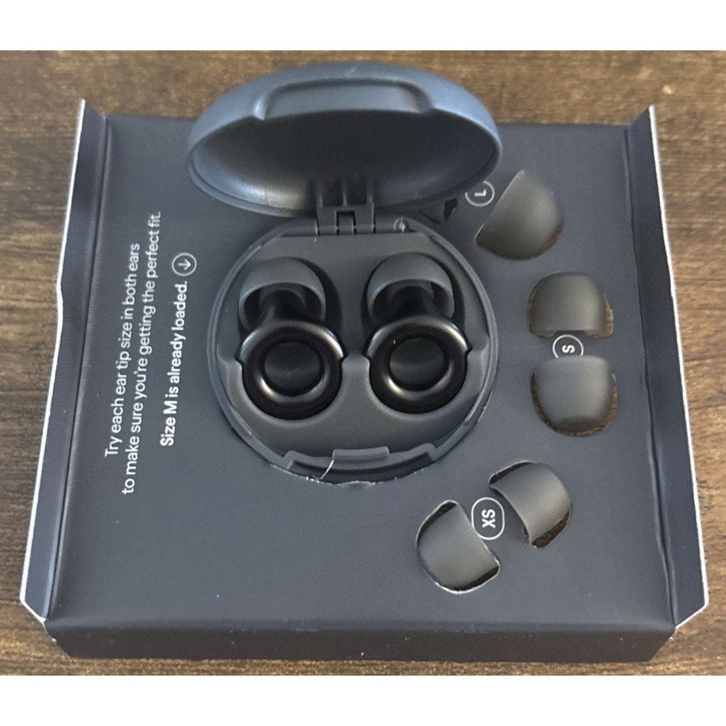 Loop Experience 2 Earplugs Set NRR 12 SNR 17db Black