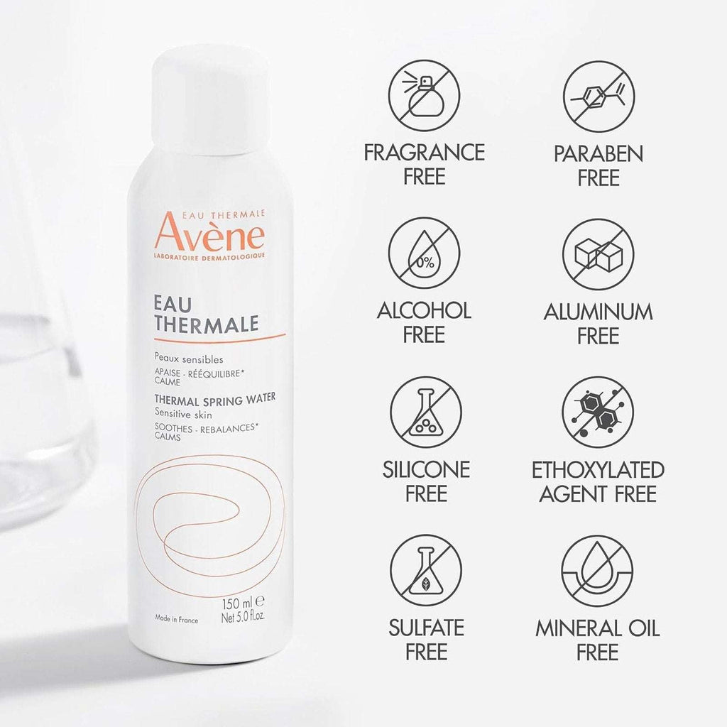 Avene Eau Thermale Spring Water for Sensitive Skin 5oz New/Sealed Soothes Calms