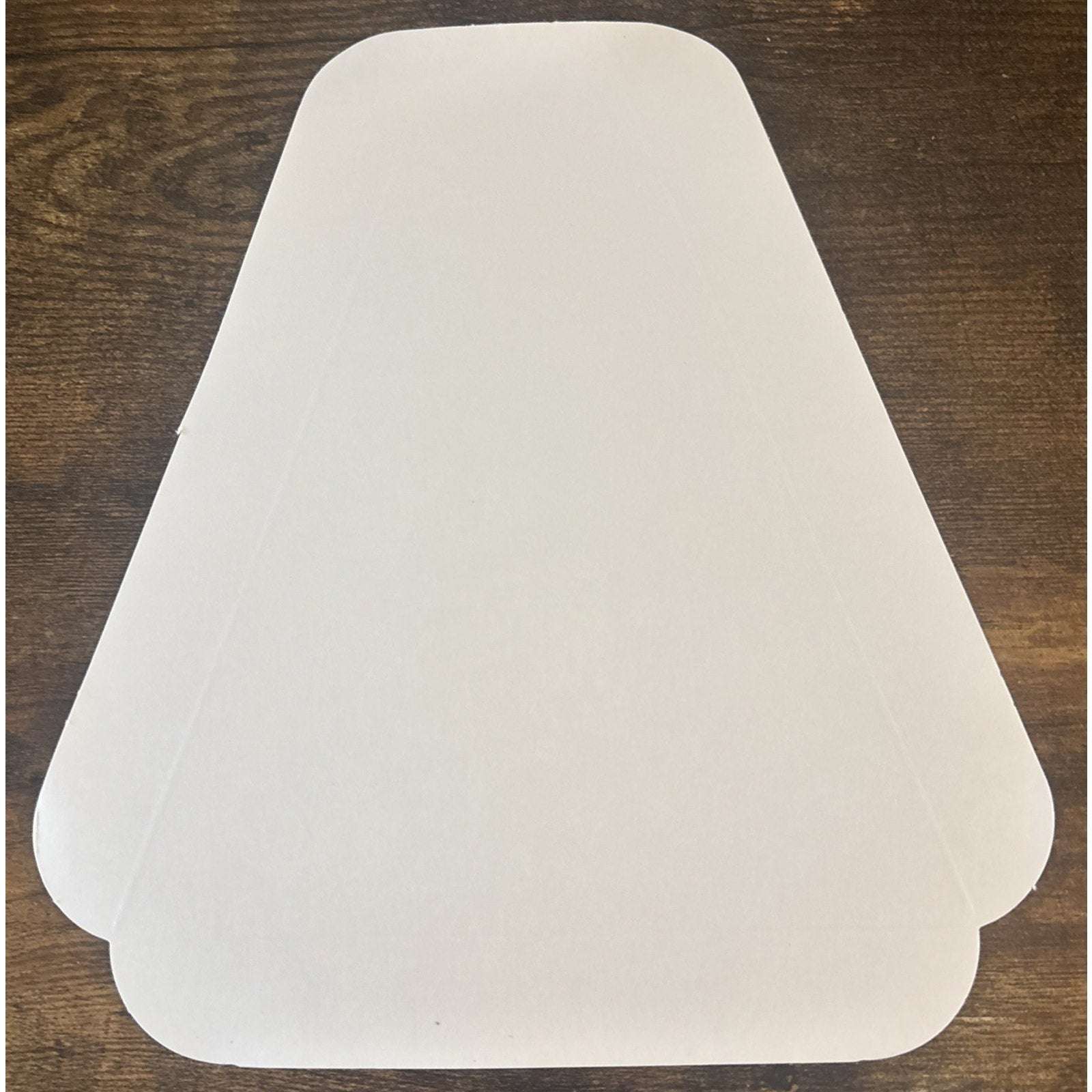 New Southern Champion Tray 1480 Paperboard White Pizza Slice Wedge (Case of 500)