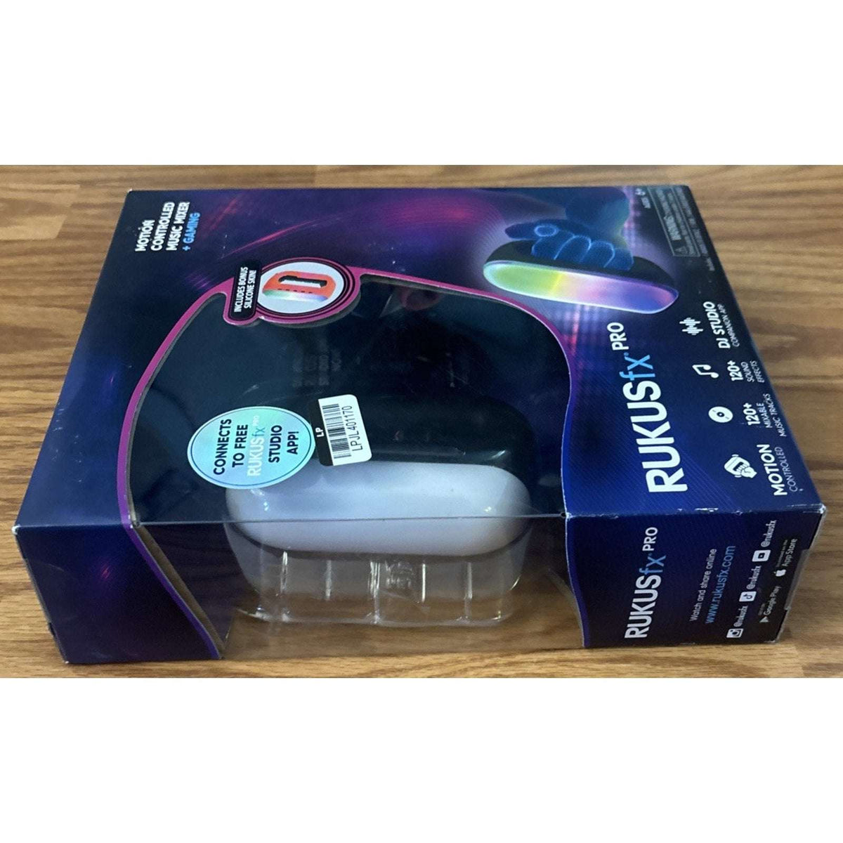 RUKUSfx Pro Motion Controlled Music Mixer + Gaming 120+ Tracks BeatSnap Tech