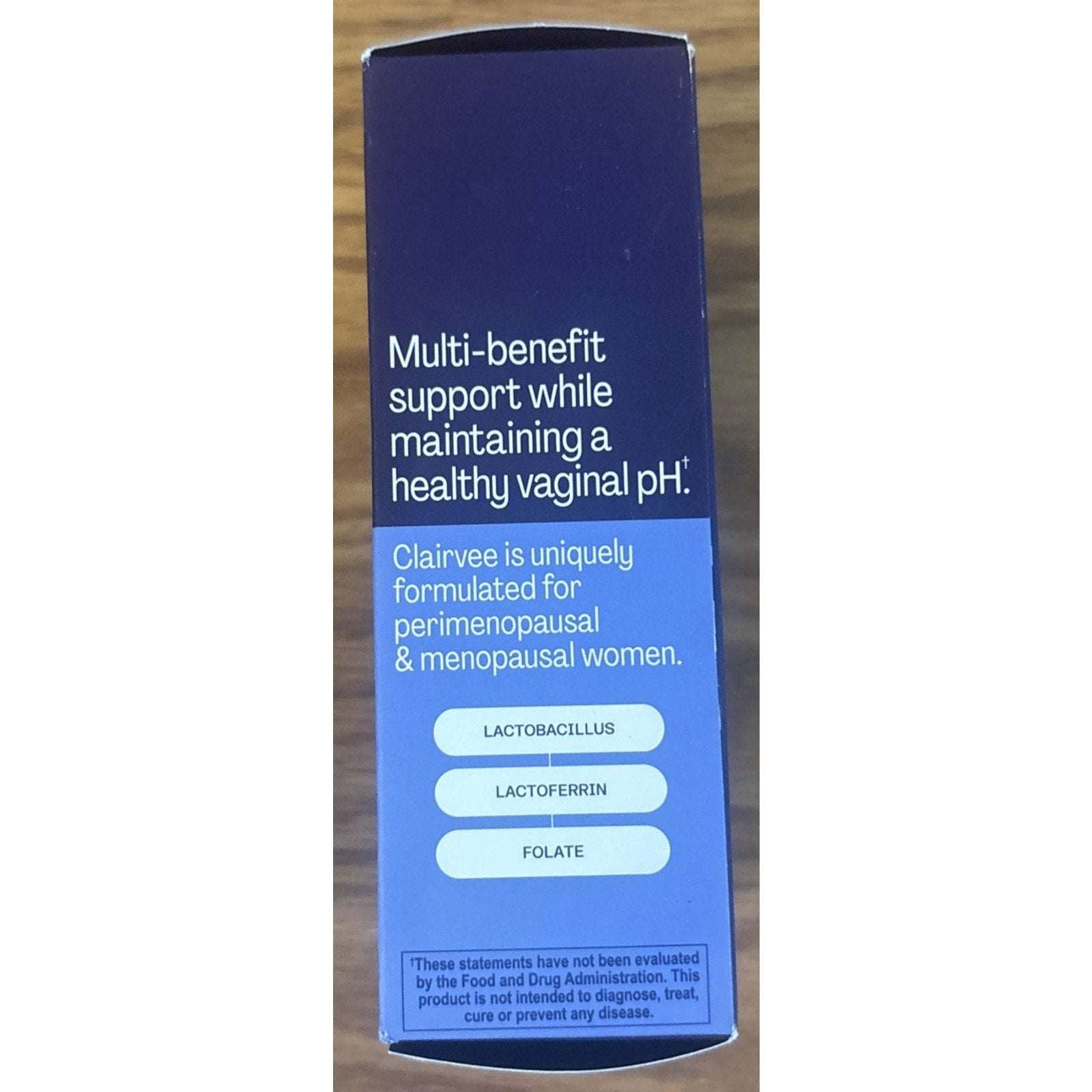 Bonafide Clairvee Vaginal Health Pre+Probiotic 2 Pack - 15 Ct Each(2 Mth Supply)