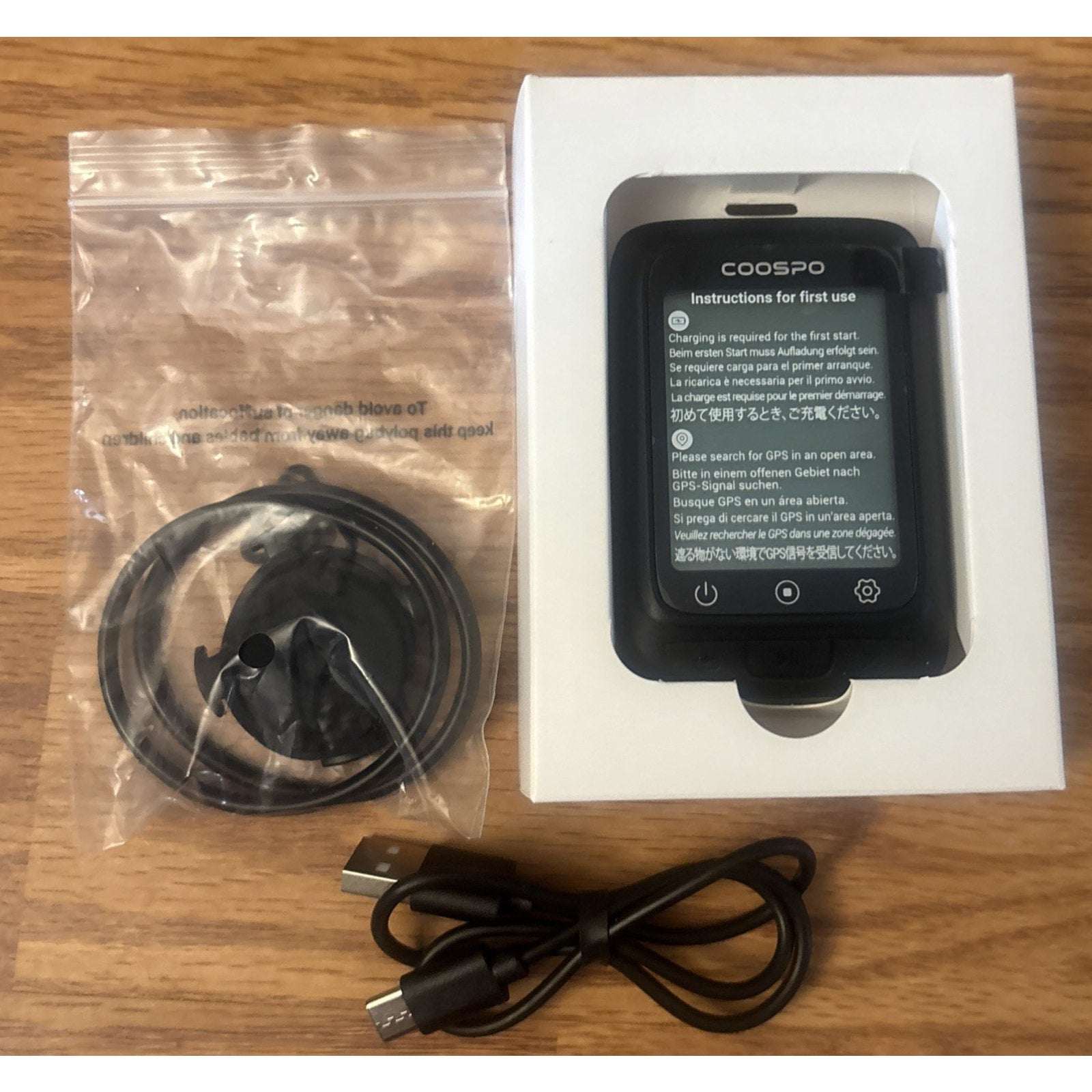 COOSPO BC107 Bluetooth ANT+ Dual GPS Cycling Computer Waterproof Bike Tracker