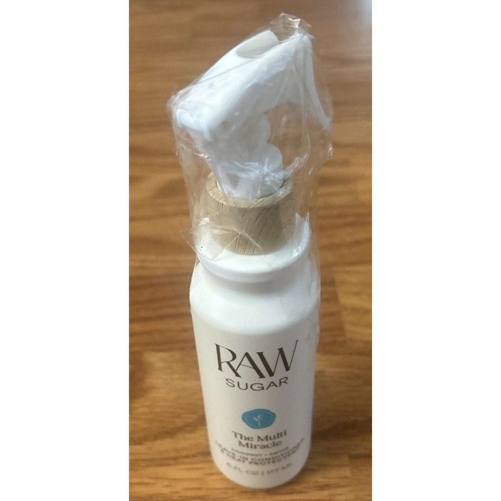 Raw Sugar MULTI MIRACLE LEAVE IN CONDITIONER & HEAT PROTECTANT 6 OZ SPRAY