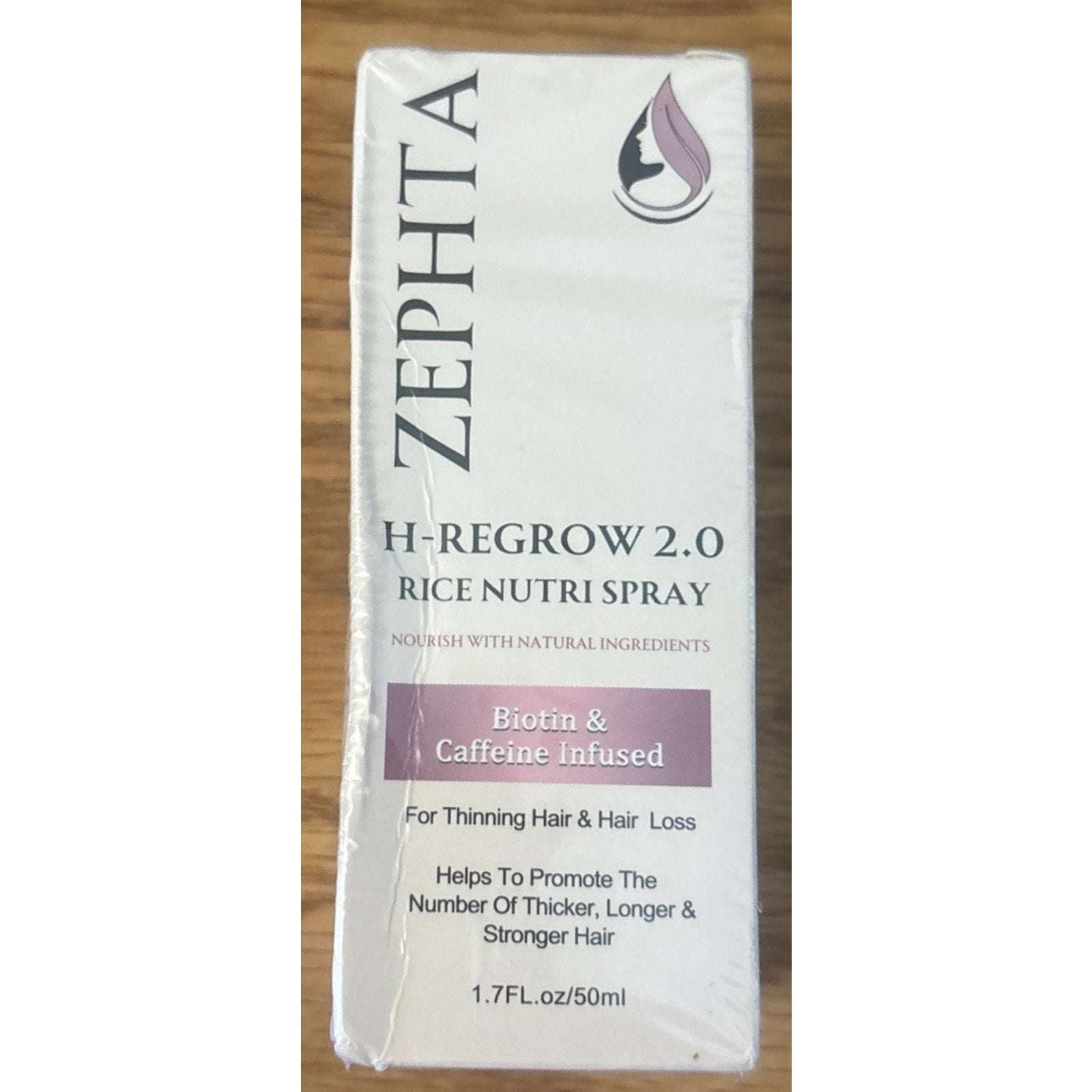 3-Pack Zephta H-Regrow 2.0 Rice Nutri Spray - Exp. 07/05/2028 NEW/Sealed