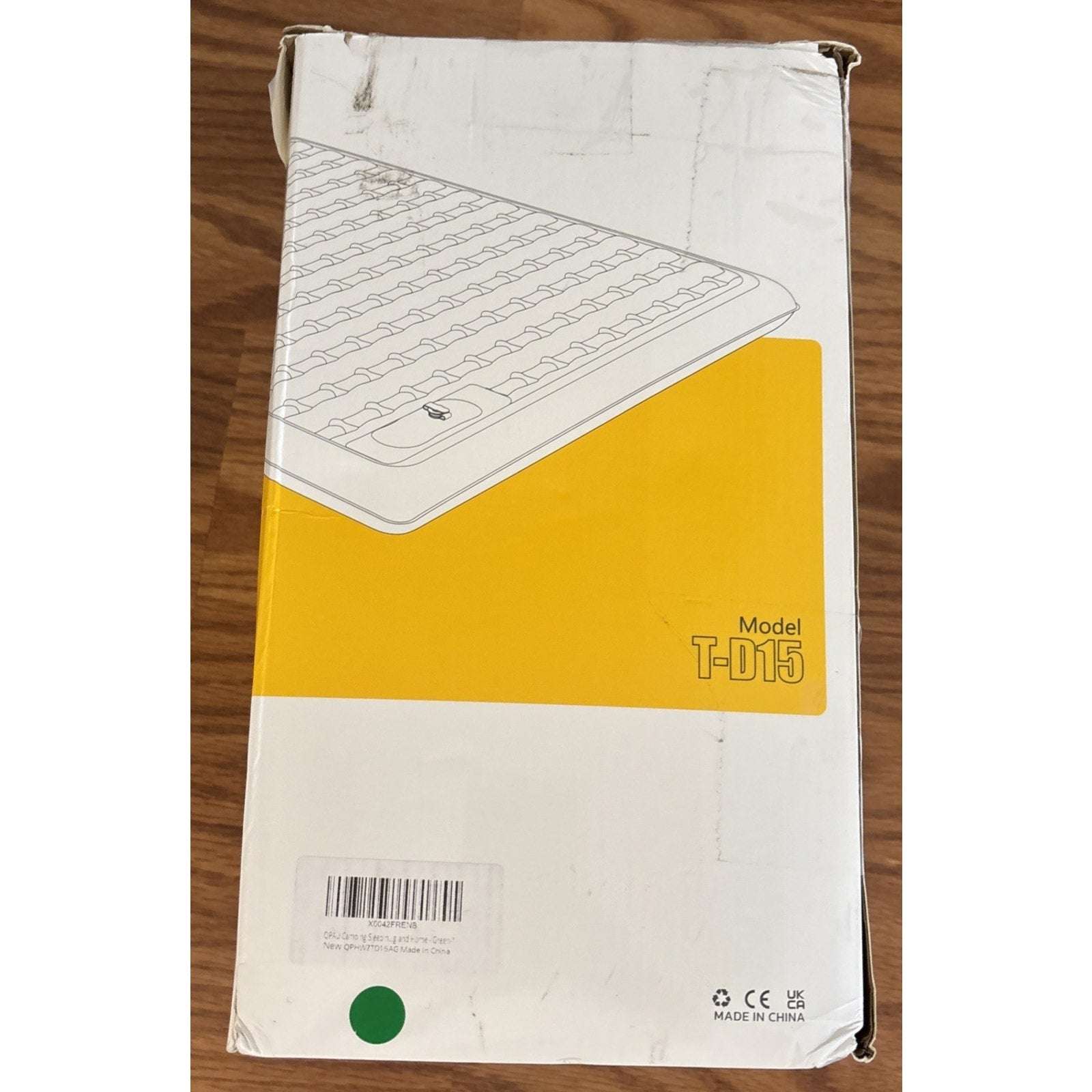 2 Person Ultralight Camping Inflatable Sleeping Mattress Pad Built-in Foot Pump