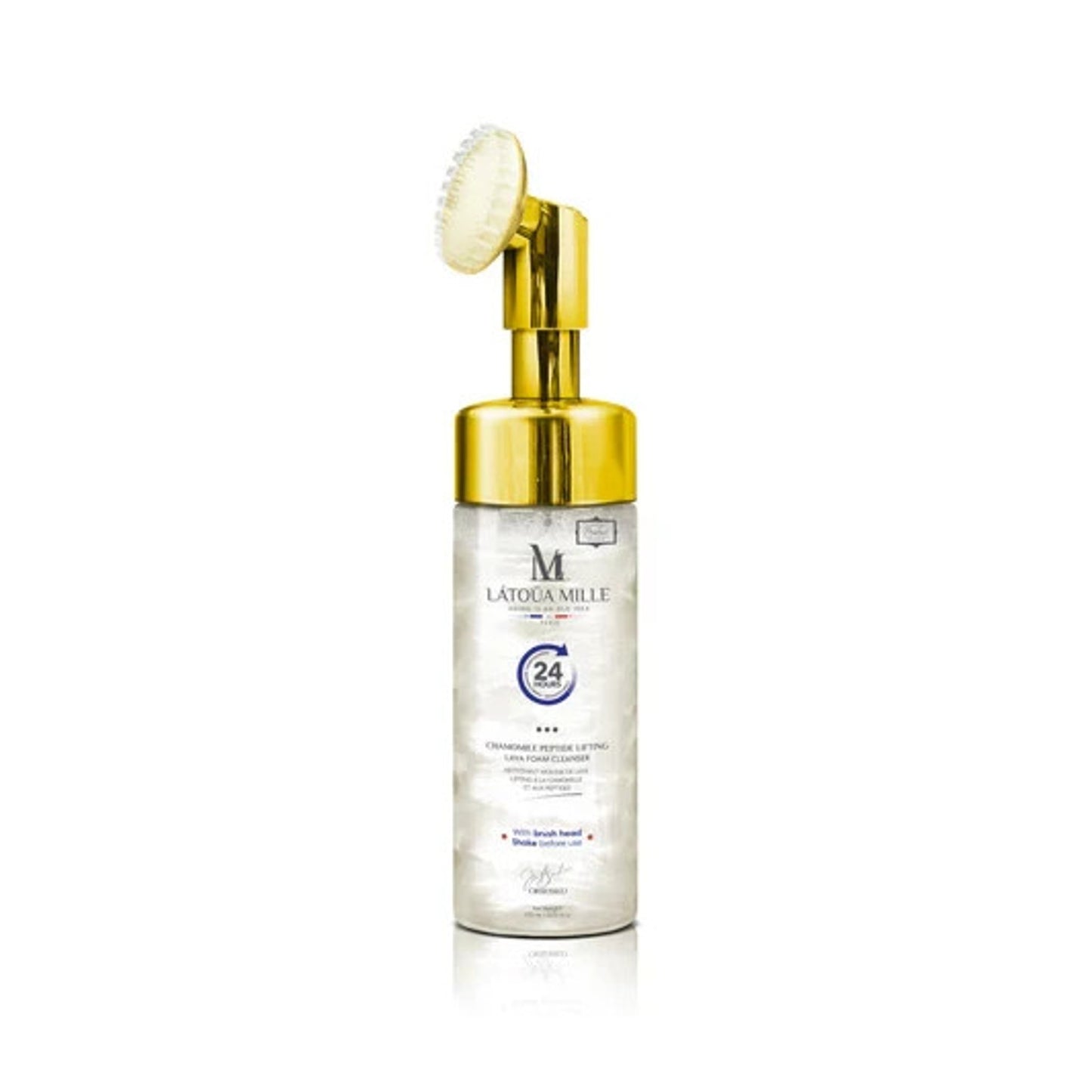 3Pc LATOUA MILLE Silver Lava Foam, Chamomile Lifting & Milk Cleanser Hyaluronic+