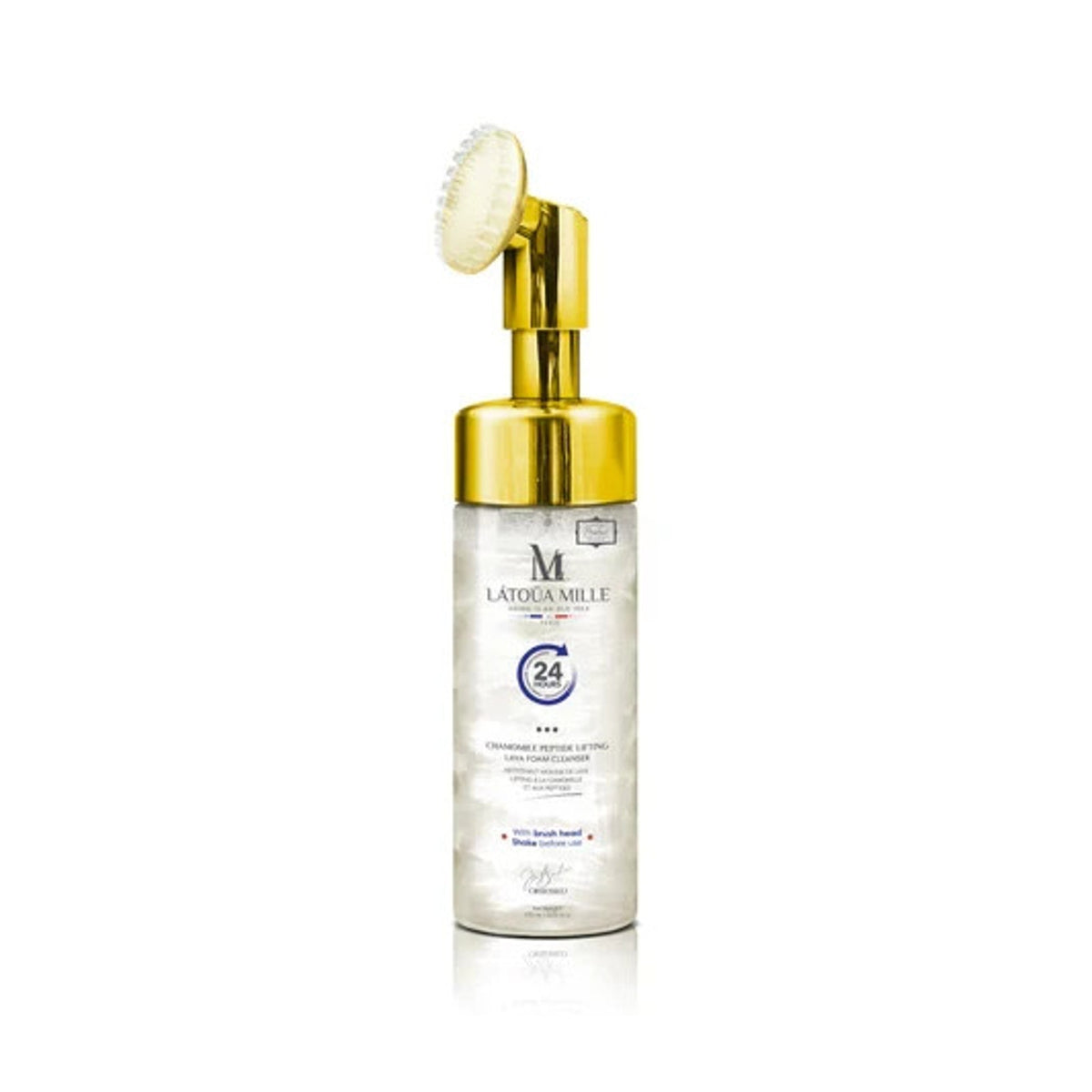 3Pc LATOUA MILLE Silver Lava Foam, Chamomile Lifting & Milk Cleanser Hyaluronic+