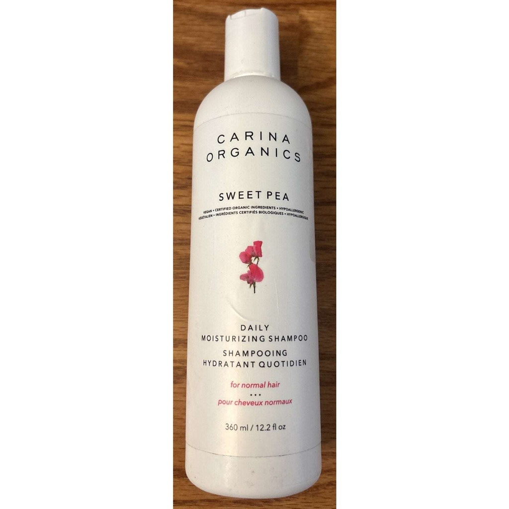 Carina Organics Sweet Pea Daily Moisturizing Shampoo - 360 ml / 12.2 fl oz