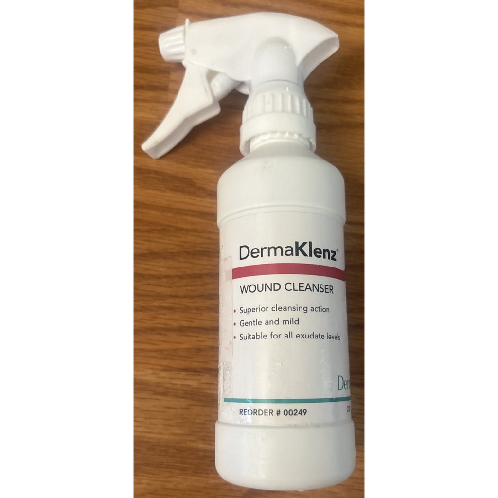 Derma Klenz Gentle and Mild Wound Cleanser Spray Bottle 237ml/ 8 fl oz DermaRite