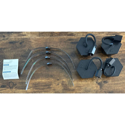 4x Portable Bug Insect Fly Repellent Fan Battery Powered Tabletop/Hanging Bendab