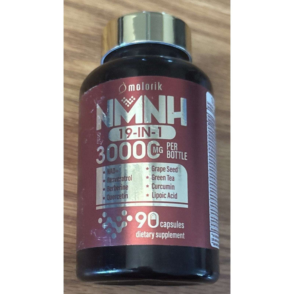 NMNH 19-in-1 NAD+ Resveratrol Quercetin Berberine 90 Capsules 30000mg Per Bottle