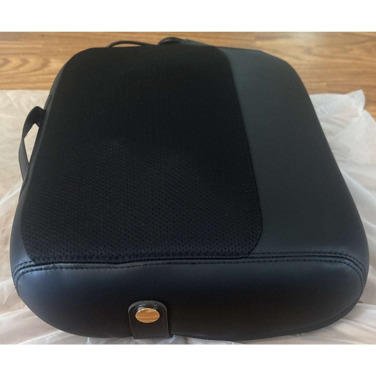 KNQZE 3-in-1 Shiatsu Back Massager Heated Lumbar Support 4D Kneading Deep Tissue