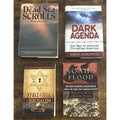 4 Books Dark Agenda, Noah's Flood, Dead Sea Scrolls & Fall & Rise of Jerusalem