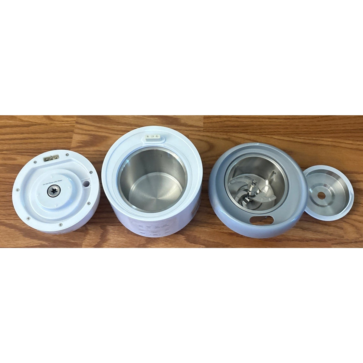 NEW Bear NutriEase All Stage Stainless Steel Baby Food Maker Steamer and Blender