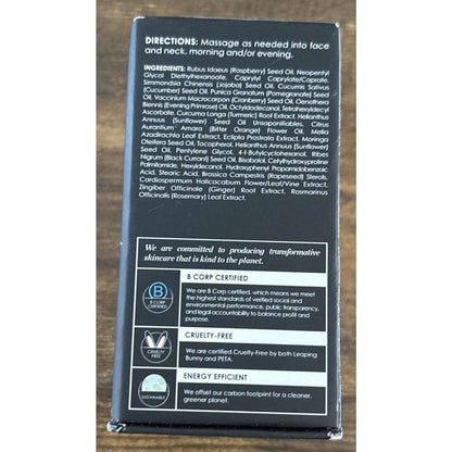 NEW Sunday Riley CEO Glow Vitamin C Turmeric & Primrose Face Oil 0.5oz/15ml