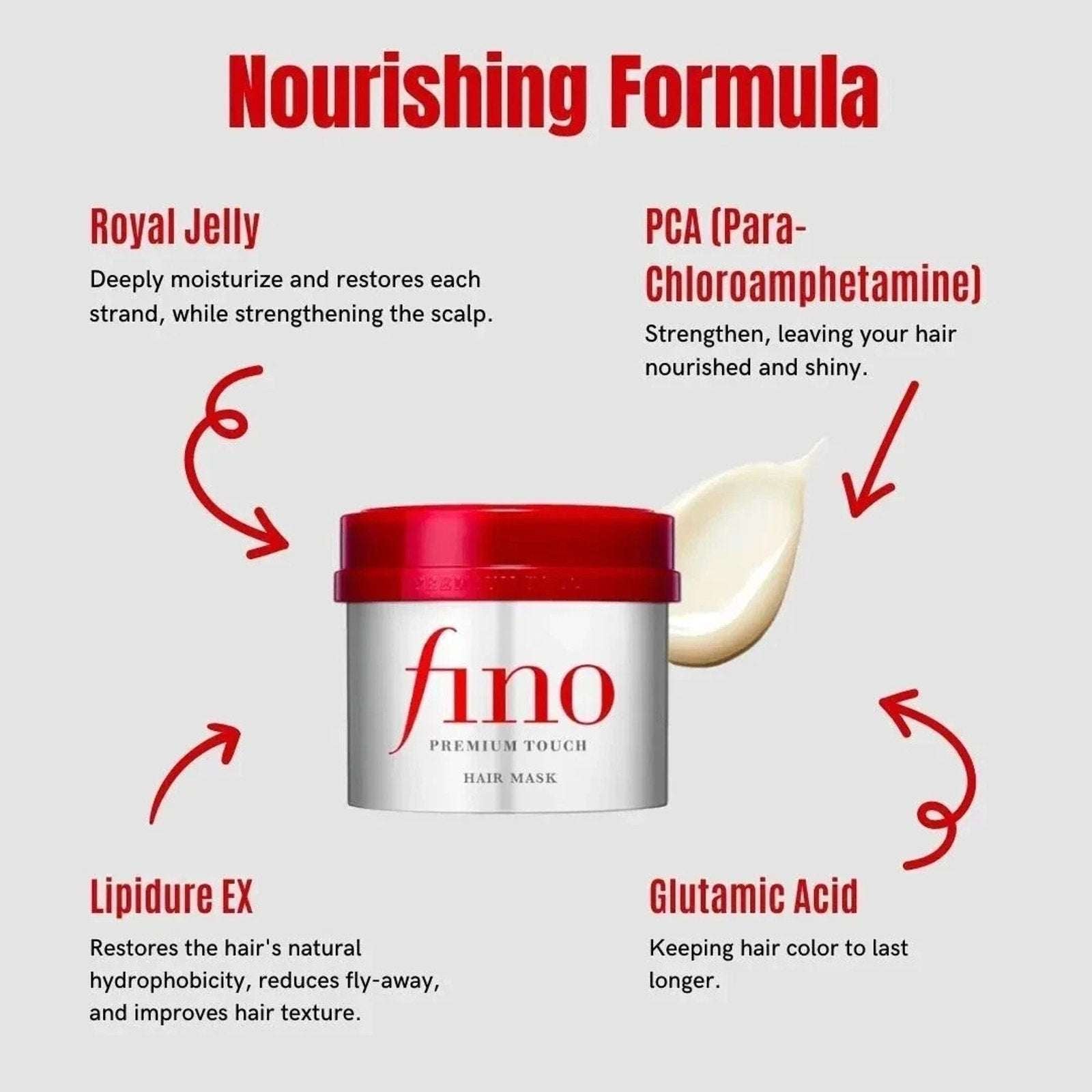 Fino Premium Touch Hair Mask Treatment 230g Deep Repair Hair Care - JAPAN