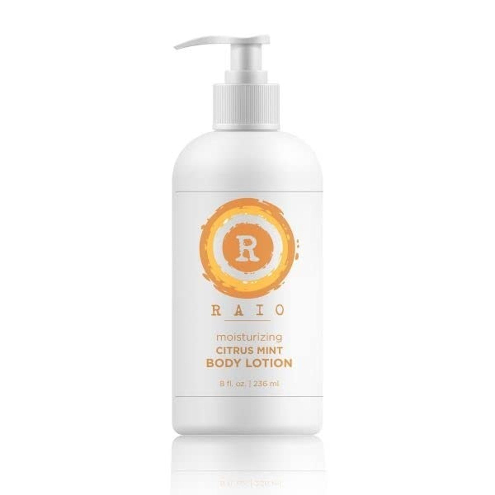 Raio Daily Moisturizing Body Lotion Citrus Mint Scent 8 fl oz with Pump