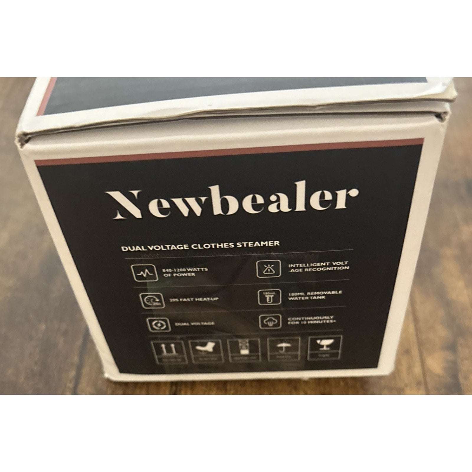 Newbealer Handheld 120V/220V Dual Voltage Foldable Clothes Garment Steamer Press
