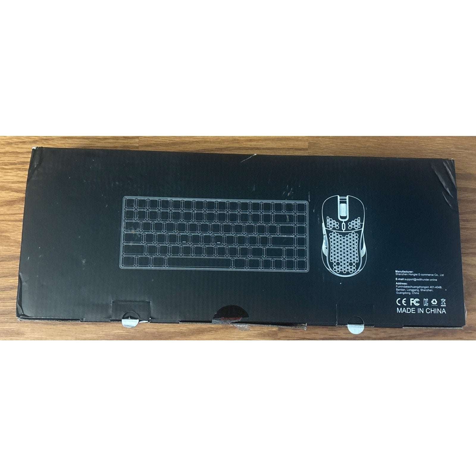 Red Thunder K84 Wireless Gaming Keyboard & Mouse Combo Rainbow Backlight Compact