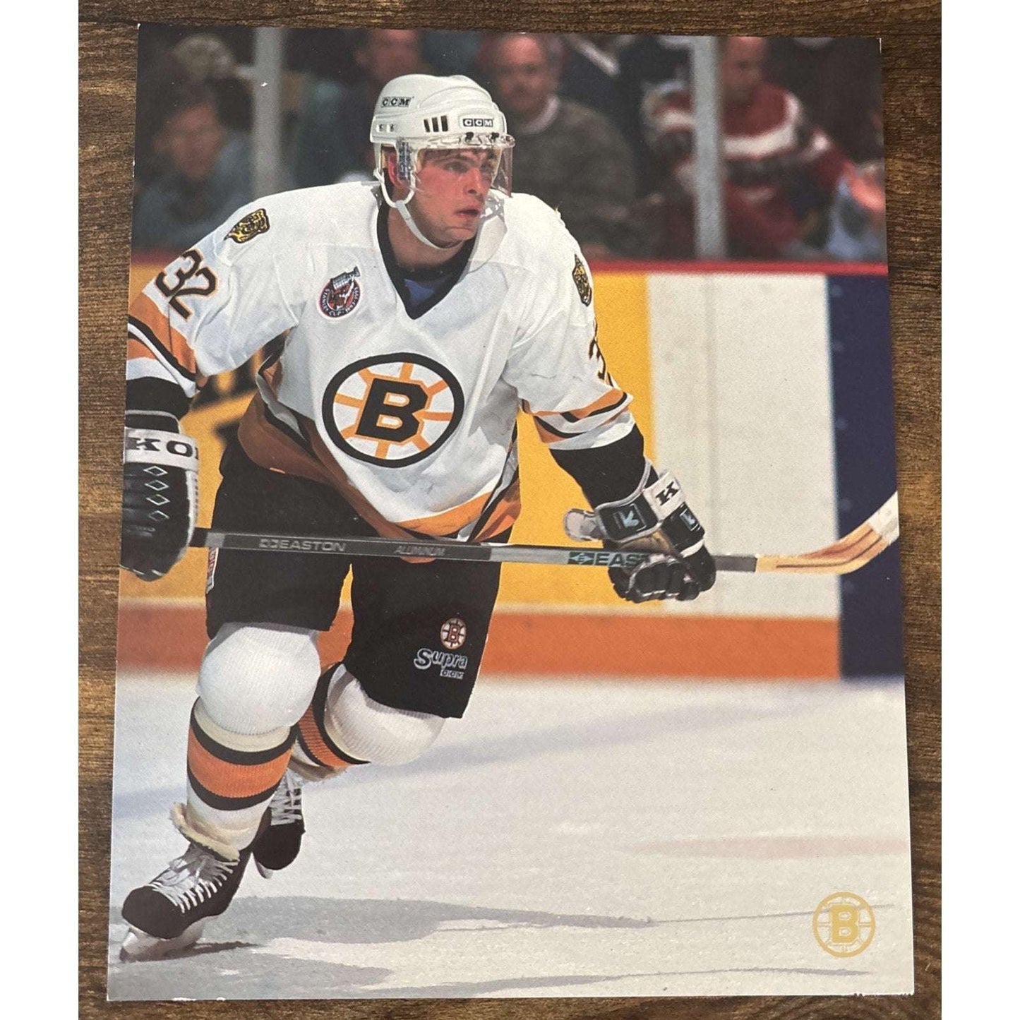 NHL Boston Bruins DON SWEENEY #45 Game Sports Action Color 8 x 10 Photo Picture