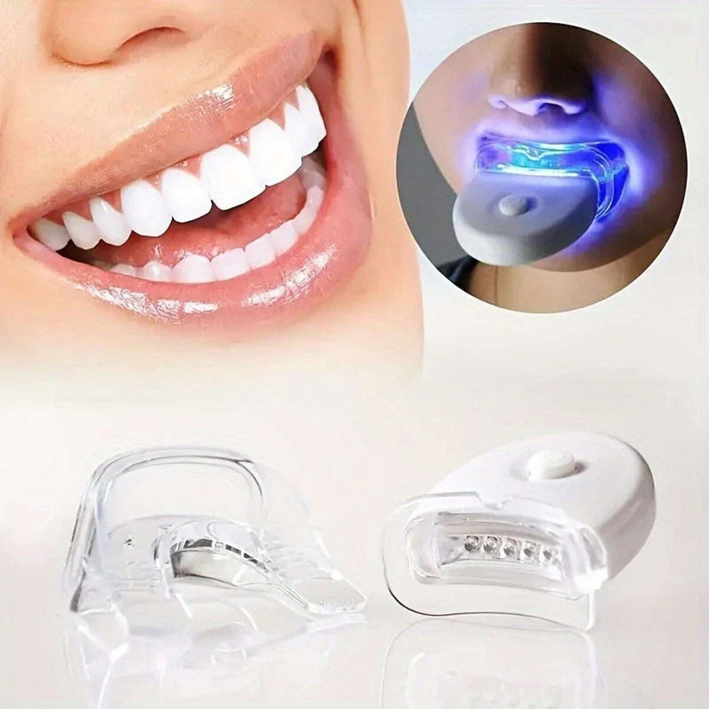 Smile Kit Rechargeable Teeth Whitening Kit At Home Wireless Led Light New Sealed
