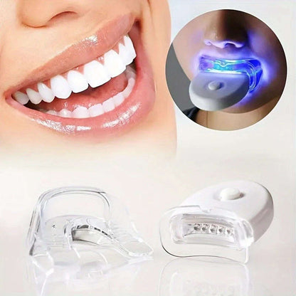 Smile Kit Rechargeable Teeth Whitening Kit At Home Wireless Led Light New Sealed