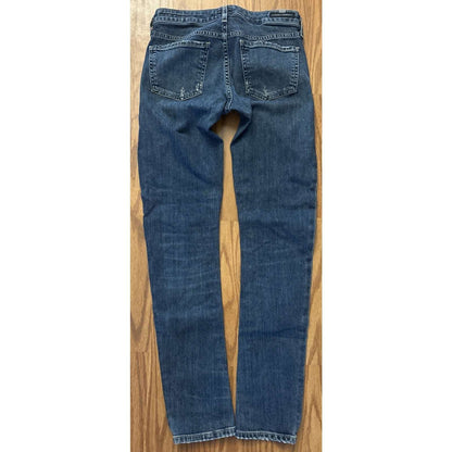 CITIZENS OF HUMANITY Racer Low Rise Skinny Leg Medium Wash Jeans Size 25