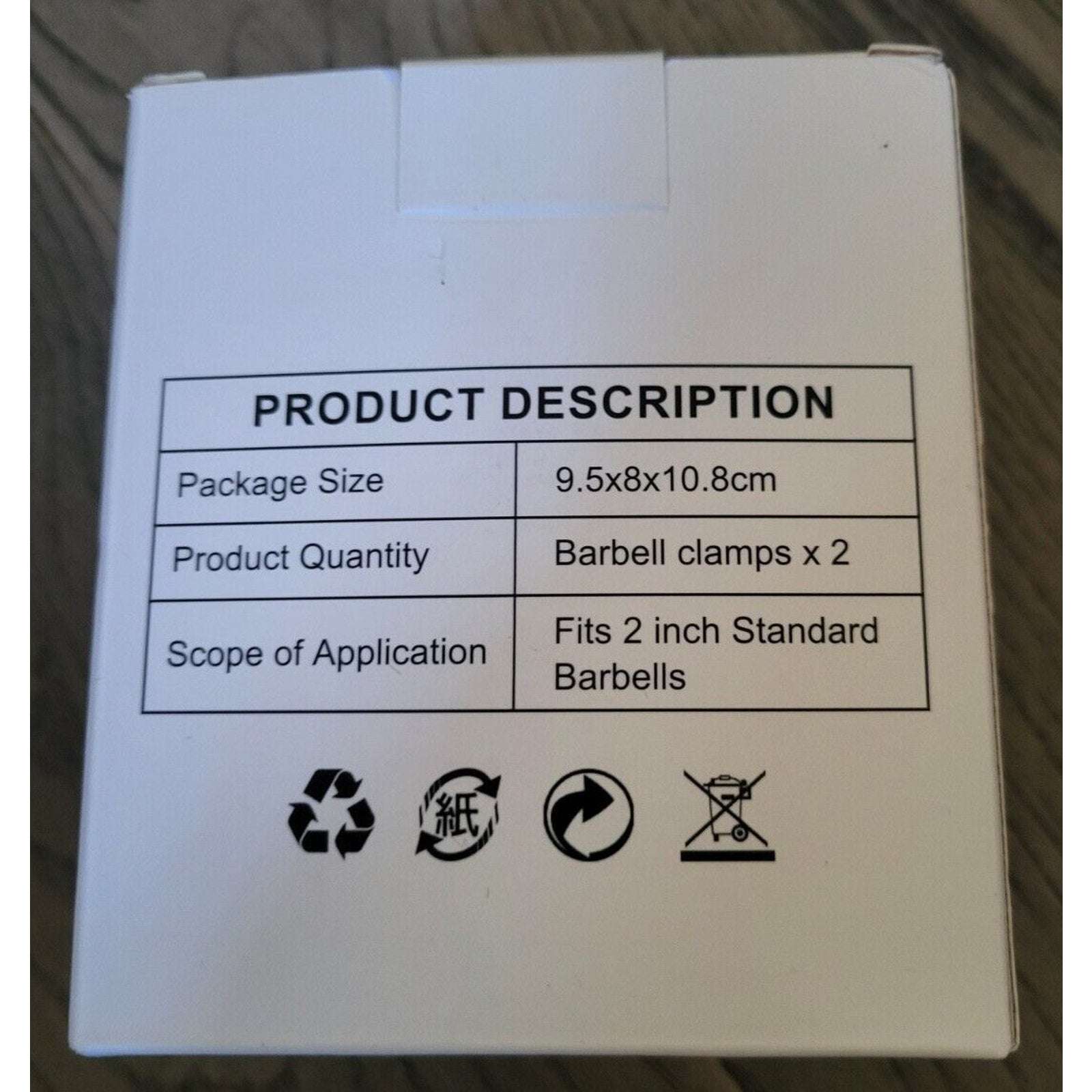 2PC Olympic 2" Barbell Clamps Quick Release Standard Bar Weight Plates Rose Pink