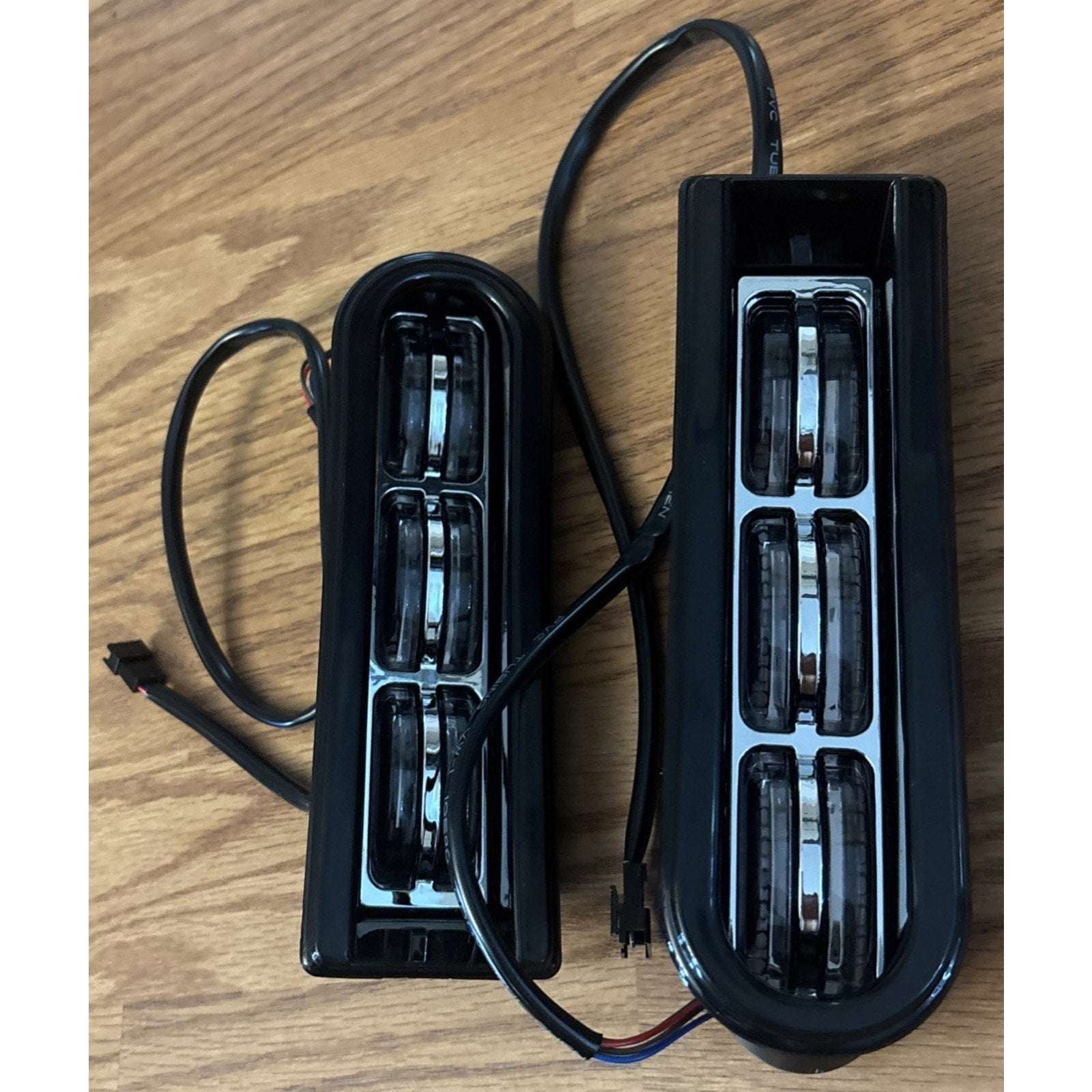 VG MOTO Saddlebag Filler LED Lights w/ Clear Lens for Harley Touring 2014-2022