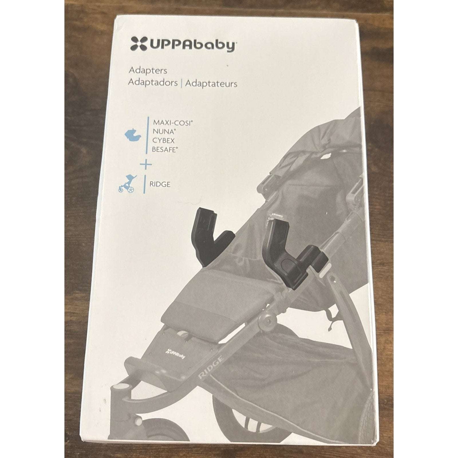 UPPAbaby Car Seat & Ridge Stroller Adapters (for Maxi-COSI, Nuna, Cybex, Besafe)