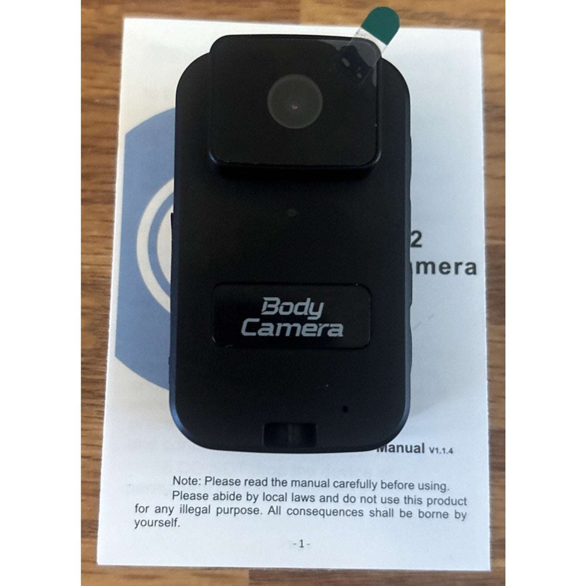 1080P Mini WiFi Body Camera w/ Audio Waterproof Car Sports Recorder w/ Back Clip