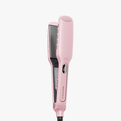 Wavytalk Vent Sesh 1.75" Wide Flat Iron Straightener (9 Temp) - K-139 PINK - NEW