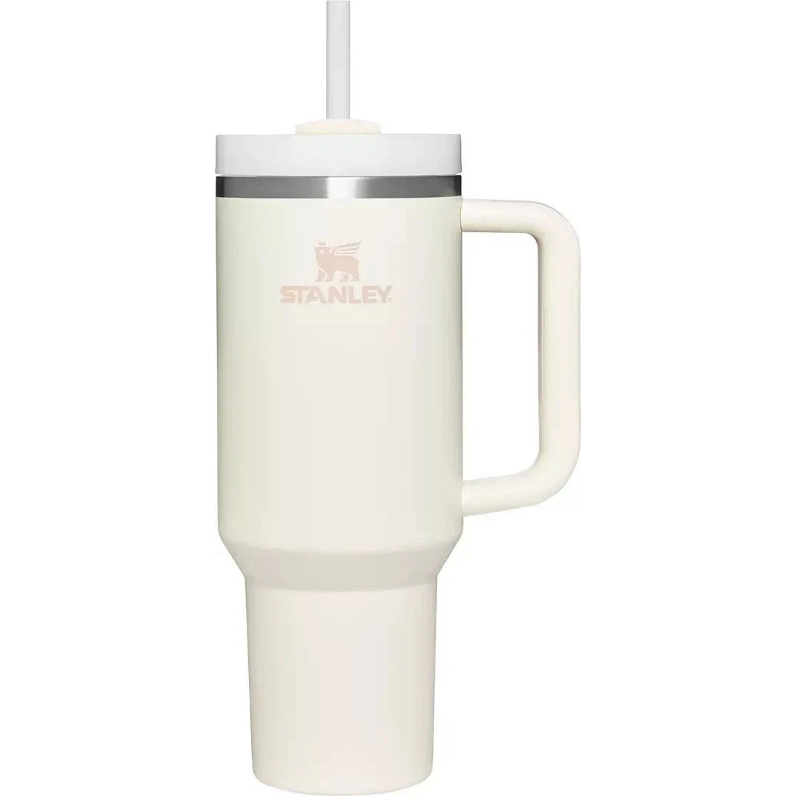NEW Stanley Cup 40oz The Flowstate Tumbler Quencher H2.0 Cream w/ 3 Position Lid