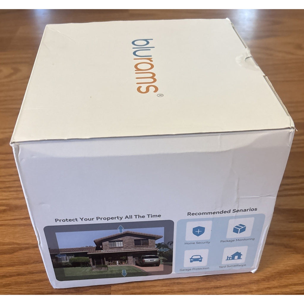 blurams 2K Solar Outdoor Wireless Camera 360° PTZ Security Cam Auto Track Color