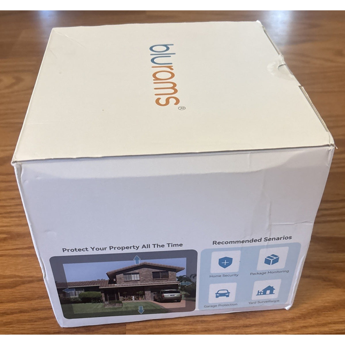 blurams 2K Solar Outdoor Wireless Camera 360° PTZ Security Cam Auto Track Color