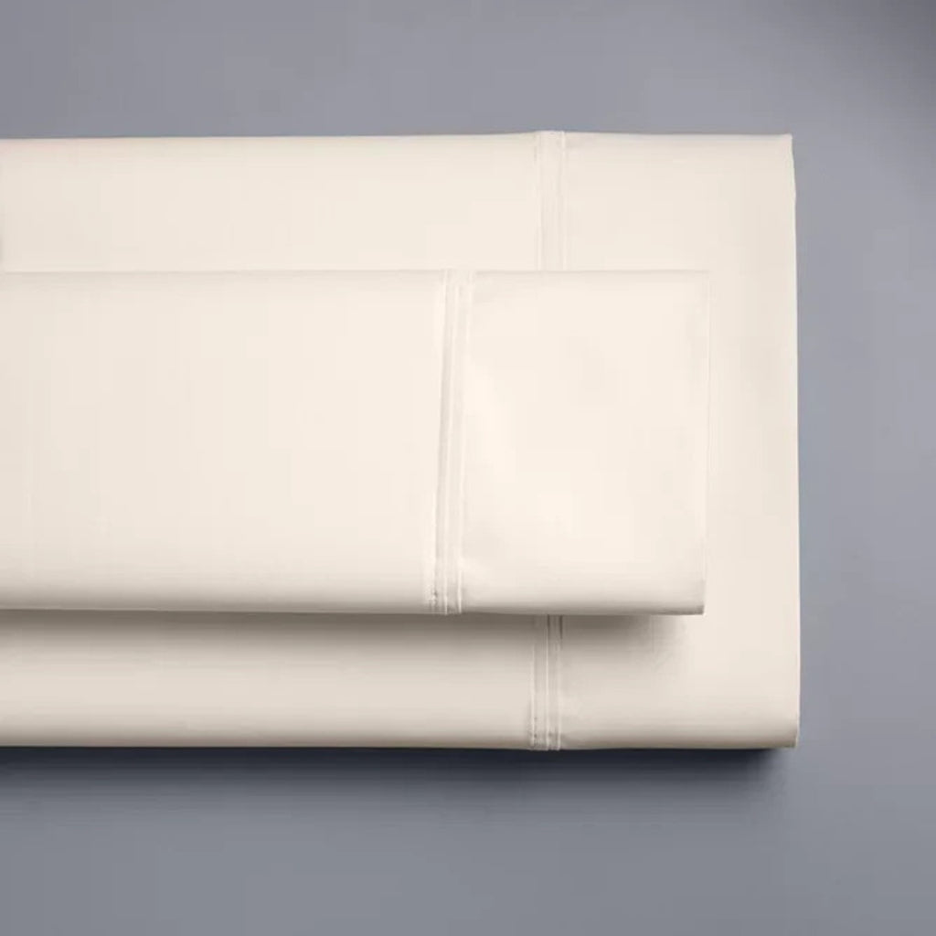 SIMPLY VERA WANG 800TC EGYPTIAN COTTON 4PC Sheet Set Whisper White QUEEN