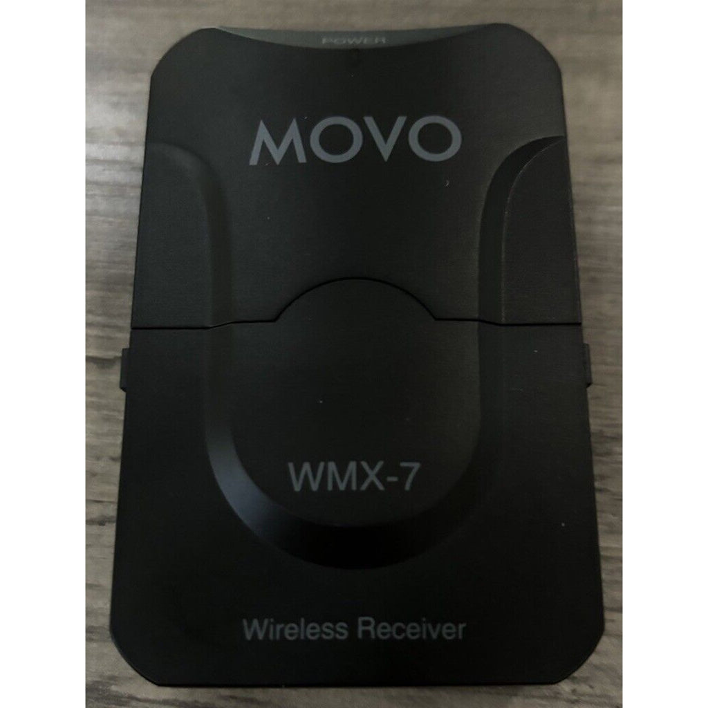 Movo 12-Channel VHF Wireless Receiver for WMX-7 Microphone System WMX-7-RX