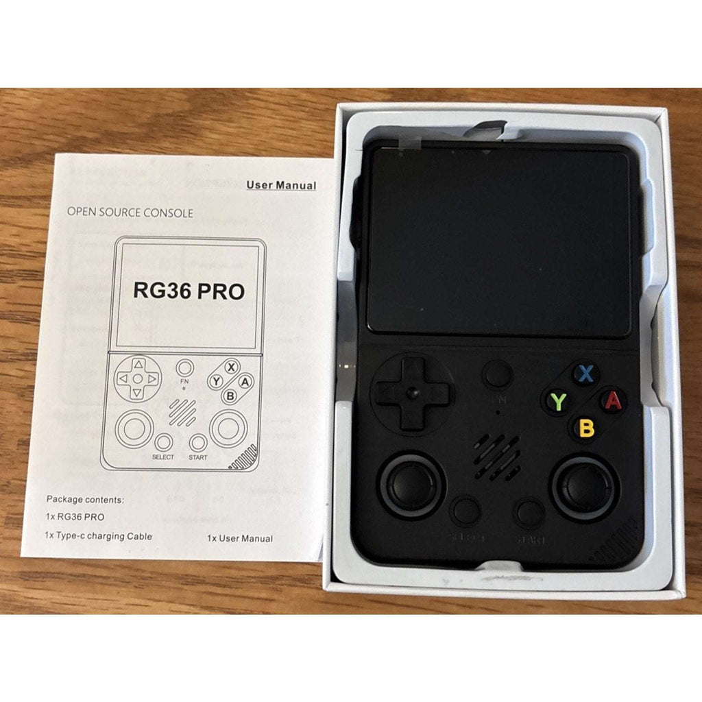RG36 PRO Retro Handheld Game Console Open Source System, 3.5" IPS Screen 64G TF
